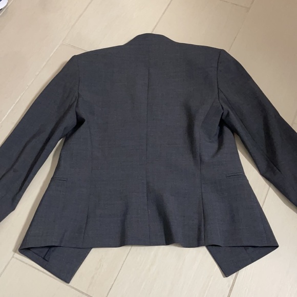 Theory open Blazer gray Size 4 - Picture 4 of 4